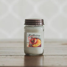 Load image into Gallery viewer, Mulberry Wine 16oz Mason Pure Soy Candle