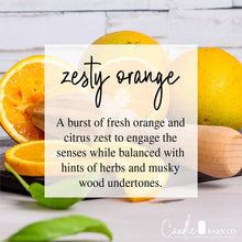 Load image into Gallery viewer, Zesty Orange 16oz Mason Pure Soy Candle