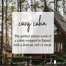 Load image into Gallery viewer, Cozy Cabin 8oz Mason Pure Soy Candle