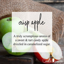 Load image into Gallery viewer, Crisp Apple 8oz Mason Pure Soy Candle