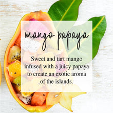 Load image into Gallery viewer, Mango Papaya 8oz Mason Pure Soy Candle