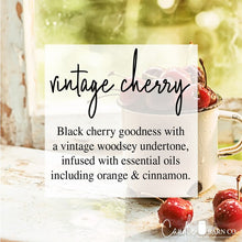 Load image into Gallery viewer, Vintage Cherry  8oz Mason Pure Soy Candle