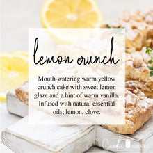 Load image into Gallery viewer, Lemon Crunch 4oz Mason Pure Soy Candle