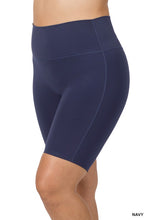 Load image into Gallery viewer, PLUS ATHLETIC HIGH RISE BIKER SHORTS