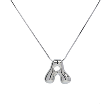 Load image into Gallery viewer, Initial Waterdrop Necklace