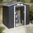 6x4 Trentvale Metal Apex Shed