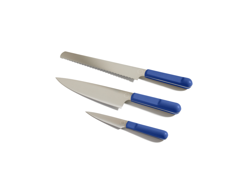 Dark blue Knife Trio