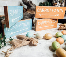 Load image into Gallery viewer, Cute Easter Wooden Home Decor Signs, Easter Farmhouse Decorating Inspo