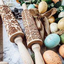 Load image into Gallery viewer, Floral Rolling Pins For Cookie Designs