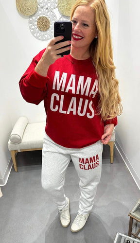 TRADITIONAL Mama Claus Crew OR Jogger - PREORDER (NOV SHIP)