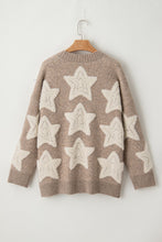 Load image into Gallery viewer, Star Button Up Long Sleeve Cardigan