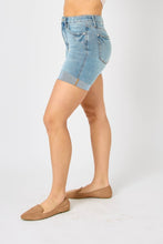 Load image into Gallery viewer, Judy Blue Full Size Tummy Control Denim Shorts