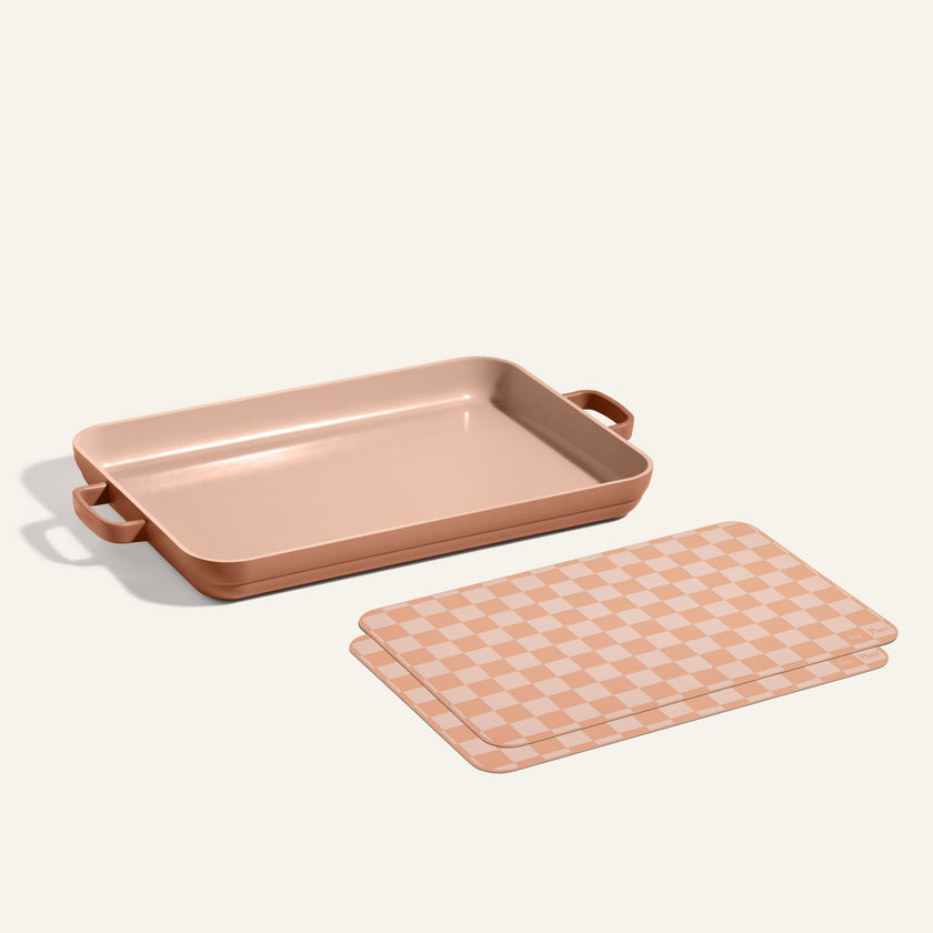 Griddle Pan + Oven Mats