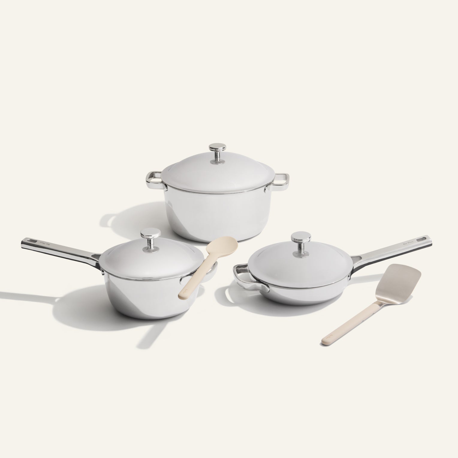 chrome titanium complete cookware set