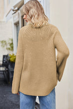 Load image into Gallery viewer, Raglan Sleeve Waffle Knit Sweater