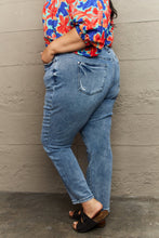 Load image into Gallery viewer, Judy Blue Kayla Full Size High Waist Distressed Slim Jeans
