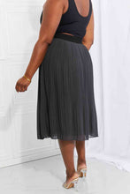 Load image into Gallery viewer, Zenana Full Size Romantic At Heart Pleated Chiffon Midi Skirt