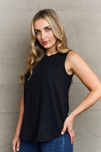 Load image into Gallery viewer, Ninexis First Glance Sleeveless Neckline Slit Top