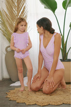 Load image into Gallery viewer, Marina West Swim Full Size Float On Ruffle Faux Wrap One-Piece in Carnation Pink