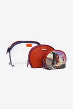 Load image into Gallery viewer, Nicole Lee USA 3-Piece Patterned Crossbody Pouch