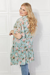 Justin Taylor Floral Vintage Kimono