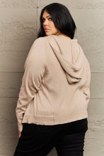 Load image into Gallery viewer, HEYSON Warm Me Up Full Size Hooded Cardigan
