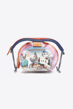 Load image into Gallery viewer, Nicole Lee USA 3-Piece Patterned Crossbody Pouch