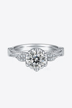 Load image into Gallery viewer, 1 Carat Moissanite 925 Sterling Silver Ring