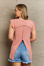 Load image into Gallery viewer, Hailey &amp; Co Feeling Dainty Ruffle Short Sleeve Top