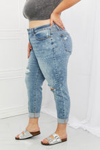 Load image into Gallery viewer, Judy Blue Maika Full Size Paisley Patterned Boyfriend Jeans