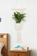 Load image into Gallery viewer, Macrame Basket Wall Hanging