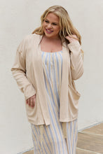 Load image into Gallery viewer, HEYSON Full Size Soft Ribbed Open Front Cardigan