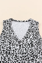 Load image into Gallery viewer, Animal Print V-Neck Tank