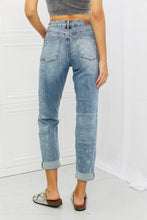 Load image into Gallery viewer, Judy Blue Maika Full Size Paisley Patterned Boyfriend Jeans