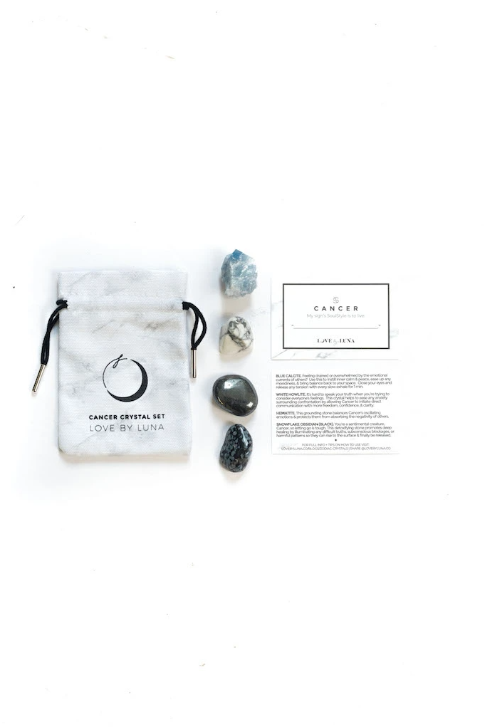 Love By Luna - Cancer Crystal Set
