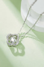Load image into Gallery viewer, Moissanite Four Leaf Clover Pendant Necklace