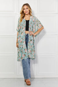 Justin Taylor Floral Vintage Kimono