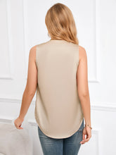 Load image into Gallery viewer, Button-Up V-Neck Tank Top