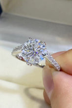 Load image into Gallery viewer, 3 Carat Moissanite 925 Sterling Silver Ring