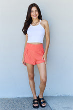 Load image into Gallery viewer, Ninexis Stay Active High Waistband Active Shorts in Coral