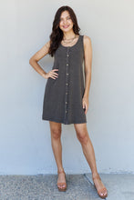 Load image into Gallery viewer, HEYSON All About Comfort Sleeveless Button Down Midi Dress