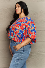 Load image into Gallery viewer, Hailey &amp; Co New Season Plus Size Floral Blouse