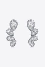 Load image into Gallery viewer, Pear Shape Moissanite Earrings