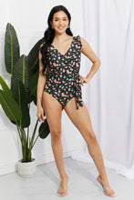 Load image into Gallery viewer, Marina West Swim Full Size Float On Ruffle Faux Wrap One-Piece in Floral