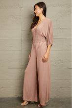 Load image into Gallery viewer, Culture Code Full Size Smocking Waist Jumpsuit