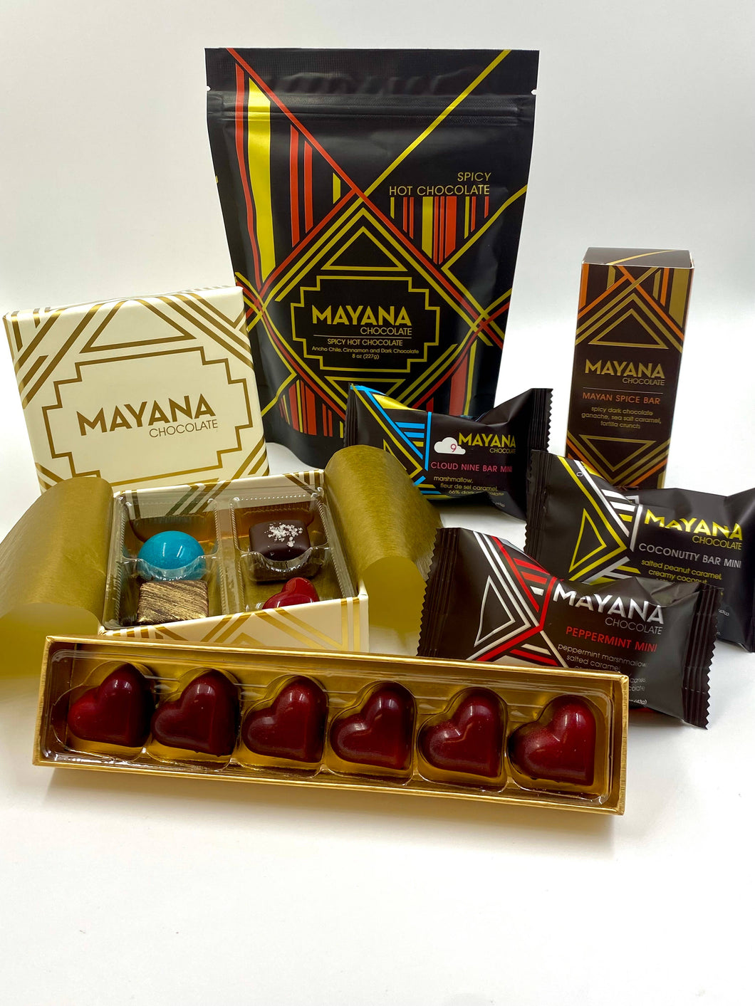 Mayana Chocolate - Lover's Spice Valentine's Day Box