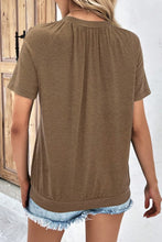 Load image into Gallery viewer, V-Neck Short Sleeve Top