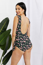 Load image into Gallery viewer, Marina West Swim Full Size Float On Ruffle Faux Wrap One-Piece in Floral