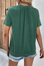 Load image into Gallery viewer, V-Neck Short Sleeve Top