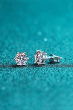 Load image into Gallery viewer, Endless Cheer Moissanite Stud Earrings